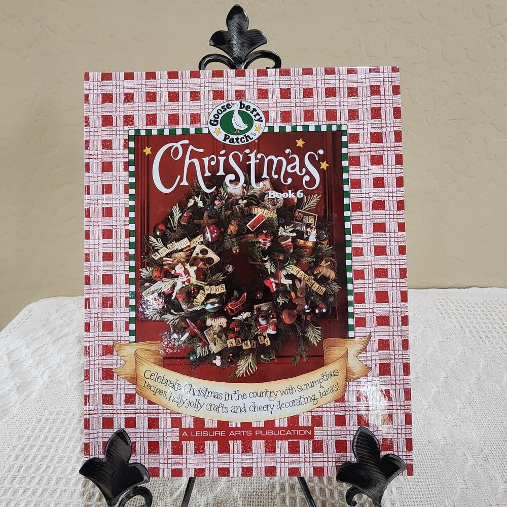 Gooseberry Patch Book 6 Christmas Crafts Baking Decor Ideas Holiday Gifting Bake